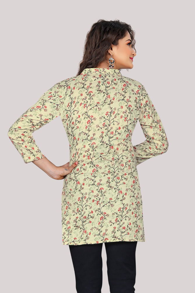 DGs Attire Flower Print Wholesale Western Wear Ladies Top